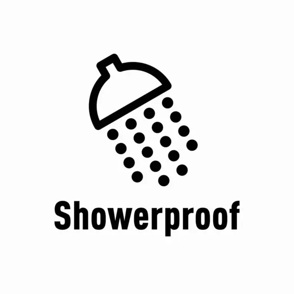 Знак Векторной Информации Свойства Showerproof — стоковый вектор