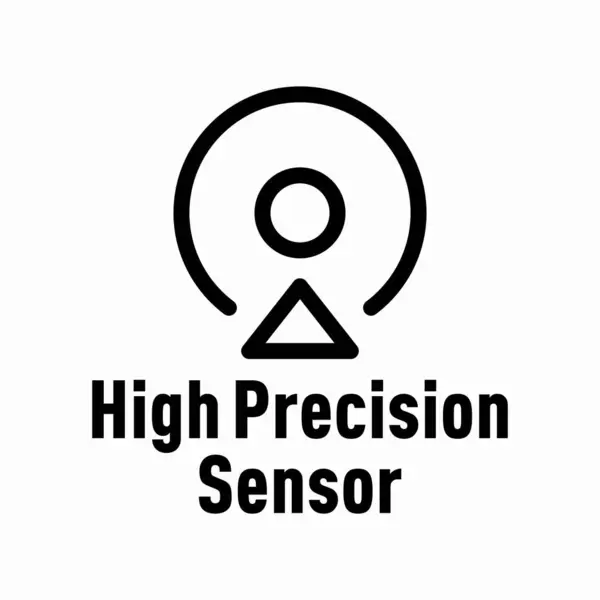 Señal Información Vectorial Sensor Alta Precisión Vector de stock