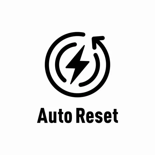 Auto Reset Vector Information Sign Vector Graphics