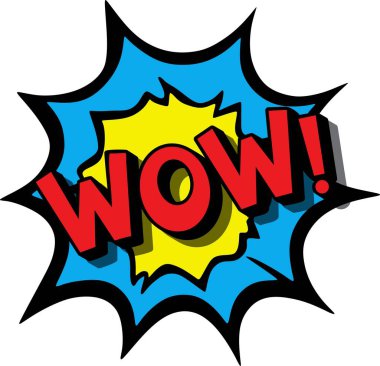 Vay canına metin animasyonlu çizgi roman tarzı bir patlama. Dinamik komedi, animasyon ve retro pop kültür temaları için mükemmel.