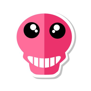 Kafatası Cadılar Bayramı Korku Festivali Görüntü Silueti Ölü Ölümü simgesi