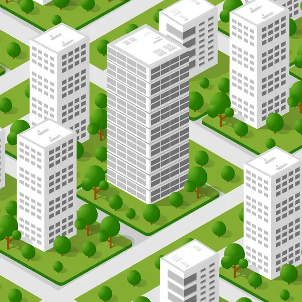 Gökdelenleri, binaları ve yeşil parkları olan kentsel planlamayı ve sürdürülebilir kalkınmayı temsil eden modern bir şehir.