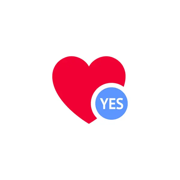心脏图标或情人节标志 节日标志 为庆祝而设计 流行的现代风格 免版税图库插图