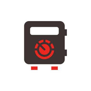 Renk biçiminde yapılmış güvenli simge.