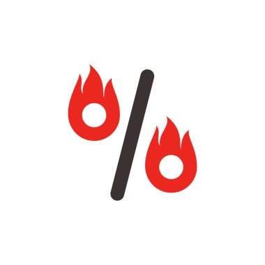 sıcak fiyat simgesi, renk biçiminde yapılmış.