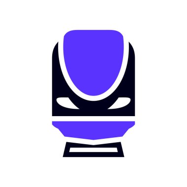 Tren taşımacılığı simgesi, ön görünüm