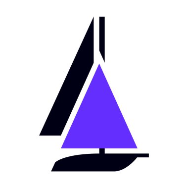 Yat yassı simgesi, kenar görünüm