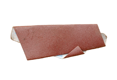 Eski zımpara kağıdı parçası izole edildi