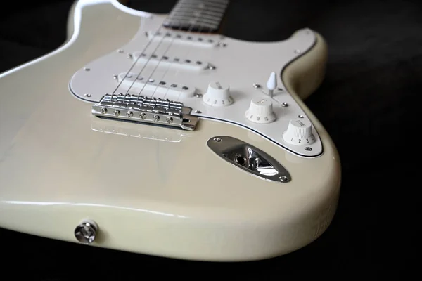 Christchurch New Zealand April 2023 Stratocaster Fender Electric Guitar Body — Stock Photo, Image