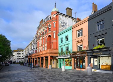 Brighton, Birleşik Krallık - 15 Mayıs 2025; The Lanes, Brighton, İngiltere 'deki Kraliyet Tiyatrosu