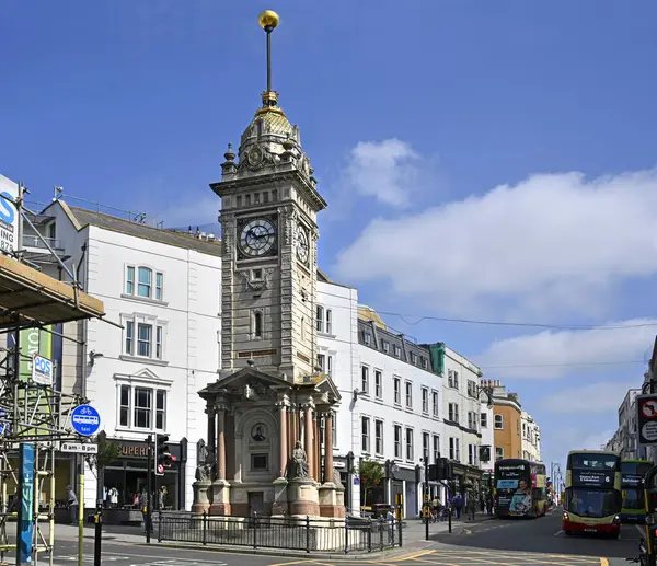 Brighton, Birleşik Krallık - 22 Mayıs 2025; Tarihi Brighton saat kulesi, Birleşik Krallık. 