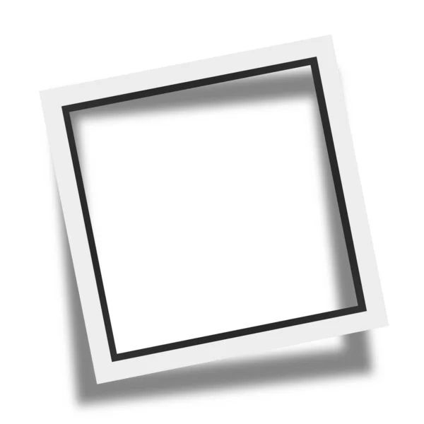 Photo Frame Empty Isolated White Transparent Background Royalty Free Stock Images