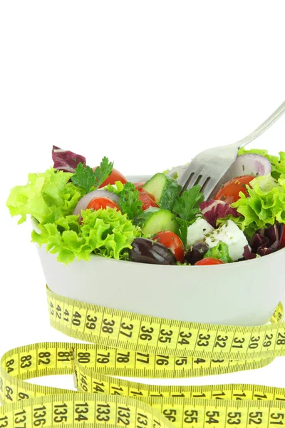 Gesunde Ernährung Gemüsesalat Mit Käse Auf Weißem Transparentem Hintergrund — Stockfoto