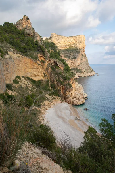 Moraig Koyu Sahili Alicante Spanya — Stok fotoğraf