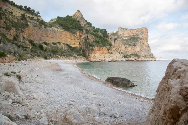 Moraig Koyu Sahili Alicante Spanya — Stok fotoğraf