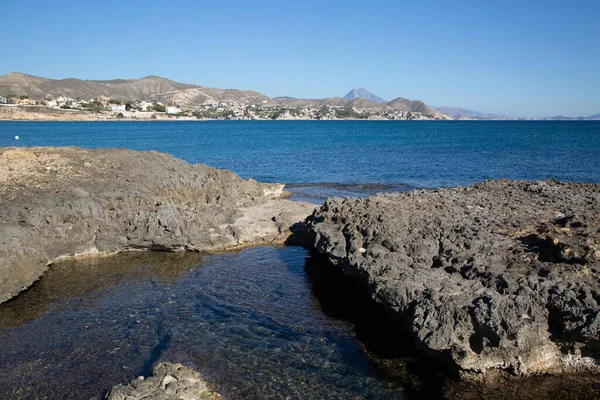 Banyets Island Coast Campello Alicante Spain — Stock Photo, Image
