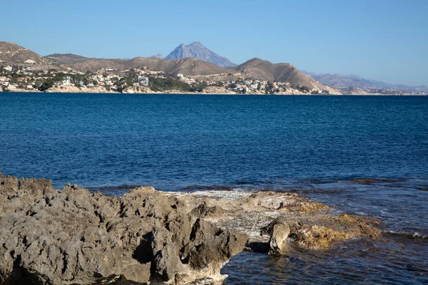 Остров Побережье Баньец Эль Кампелло Аликанте Испания — стоковое фото