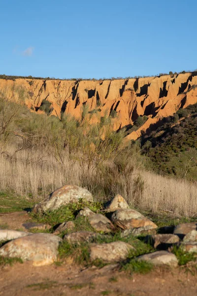 Kameny Krajina Carcavas Valdepenas Sierra Guadalajara Španělsko — Stock fotografie
