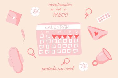 Dişi adet koruması. Regl ürünleri hijyenik pedler adet bardağı calndar dönemleri güzel yazıtlardır.