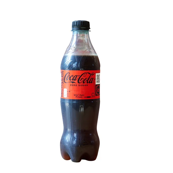 Brusel Belgie Červenec 2023 0L50 Láhev Sladkého Uhličitého Nápoje Coca — Stock fotografie