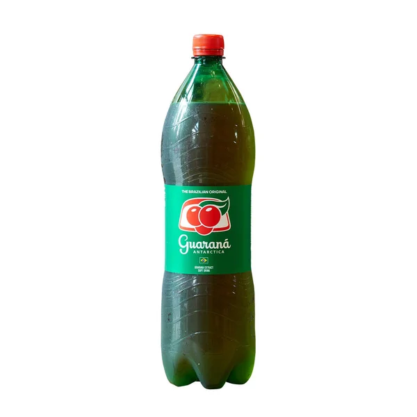Brussels Belgium July 2023 1L5 Bottle Guarana Antartica White Background Stock Picture