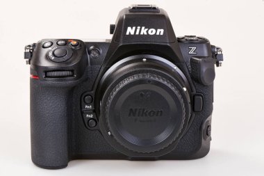 Brüksel, Belçika - 12 Ocak 2024; Nikon gövde Z8 serisinin resimli editörlük resmi