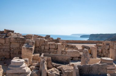 Curium antik tiyatro (Kourion) (Limassol - Kıbrıs)