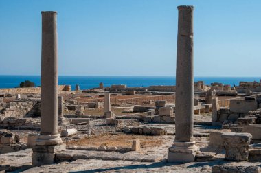 Curium antik tiyatro (Kourion) (Limassol - Kıbrıs)