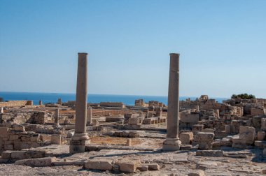 Curium antik tiyatro (Kourion) (Limassol - Kıbrıs)