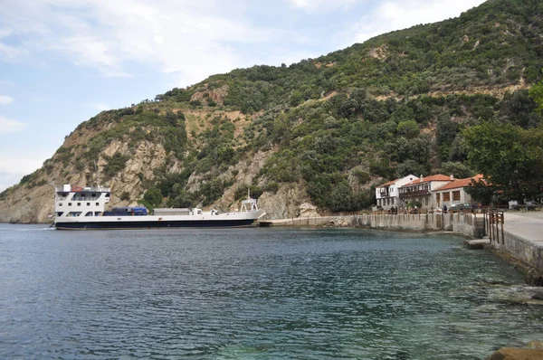 Stock image The Monastery of Osiou Grigoriou is a monastery built on Mount Athos