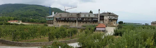 Monastery Filotheou Monastery Built Mount Athos — Stock Photo, Image