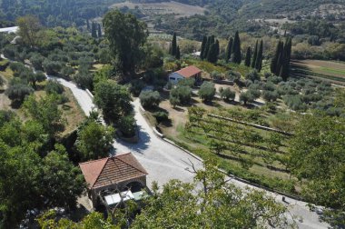Vatopedi Manastırı Athos Dağı üzerine inşa edilmiş bir manastır.