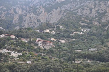 Saint Anne 'in taslağı Athos Dağı üzerine inşa edilmiştir.