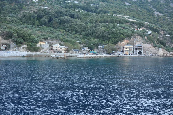 Skete Santa Ana Skete Construido Monte Athos — Foto de Stock