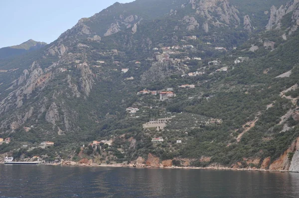 Skete Santa Ana Skete Construido Monte Athos — Foto de Stock