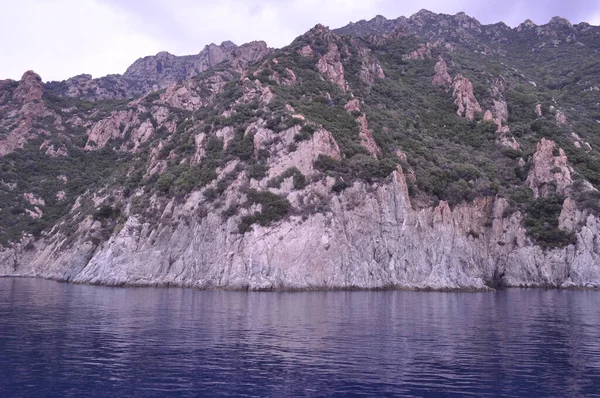 Mountains Sea Mount Athos — Stock Photo, Image