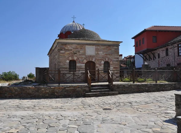 Karyes Asentamiento Construido Monte Athos — Foto de Stock