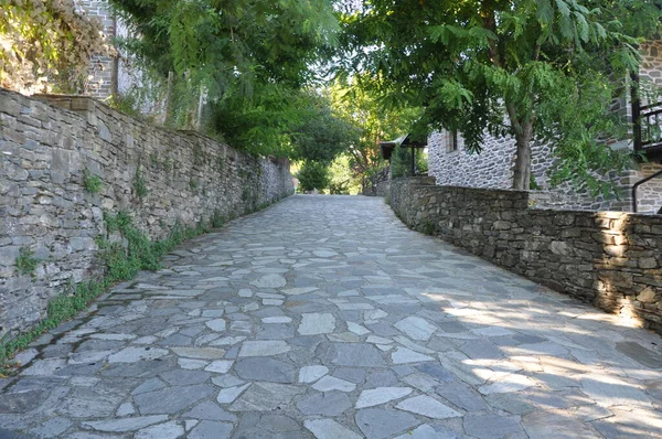 Karyes Settlements Built Mount Athos — Stock Photo, Image