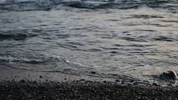 Gyönyörű Természetes Sunset Seascape — Stock videók