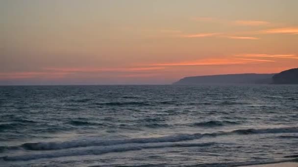 Красиві Агіос Ermogenis Пляж Лімассол Кіпрі — стокове відео