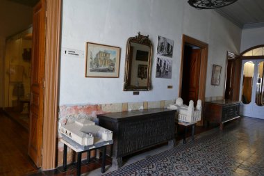 Limasol, Kıbrıs - 02 Aralık 2018: Belediye Halk Sanatları Müzesi