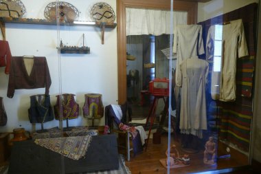 Limasol, Kıbrıs - 02 Aralık 2018: Belediye Halk Sanatları Müzesi