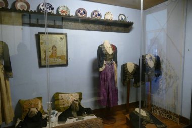 Limasol, Kıbrıs - 02 Aralık 2018: Belediye Halk Sanatları Müzesi