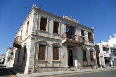 Limasol, Kıbrıs - 02 Aralık 2018: Belediye Halk Sanatları Müzesi