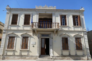 Limasol, Kıbrıs - 02 Aralık 2018: Belediye Halk Sanatları Müzesi