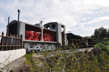Köprüdeki Kalavasos Eski Bakır Madeni Treni