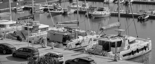 Italien Sizilien Mittelmeer Marina Ragusa Provinz Ragusa November 2022 Menschen — Stockfoto