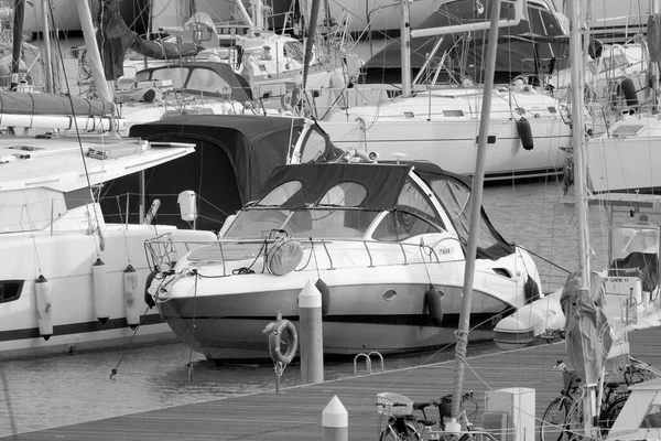 Italie Sicile Méditerranée Marina Ragusa Province Raguse Novembre 2022 Yachts — Photo