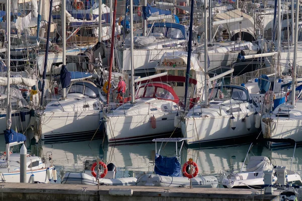 Італія Сицилія Середземне Море Марина Рагуса Провінція Рагуса Грудня 2022 — стокове фото