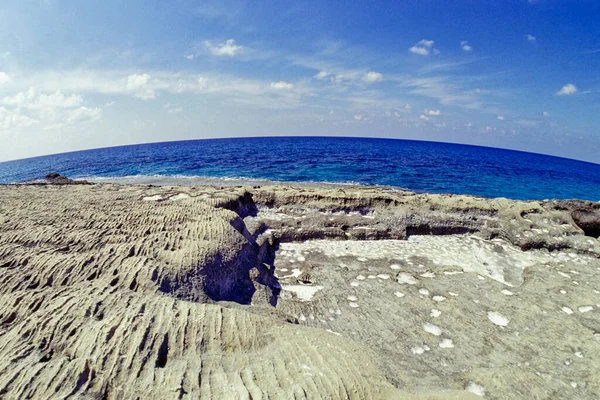 Ιταλία Μεσόγειος Θάλασσα Καλαβρία Briatico Άποψη Του Βράχου Της Αγίας — Φωτογραφία Αρχείου